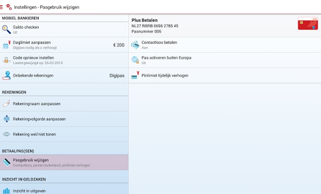 RegioBank - Mobiel Bankieren截图11