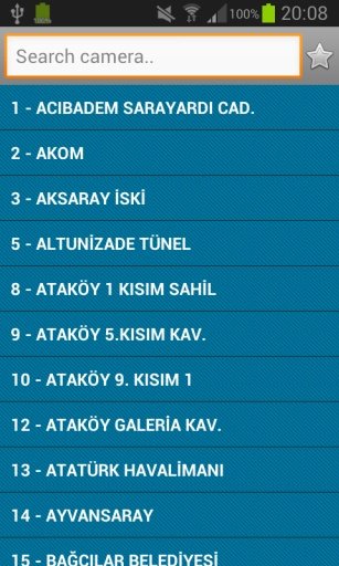 Traffic Cameras - Istanbul截图5