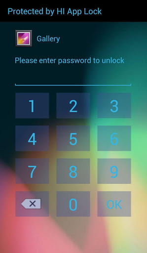 HI App Lock (Dark Theme)截图2