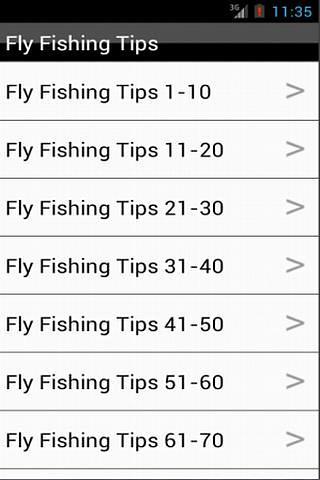 Fly Fishing Tips截图1