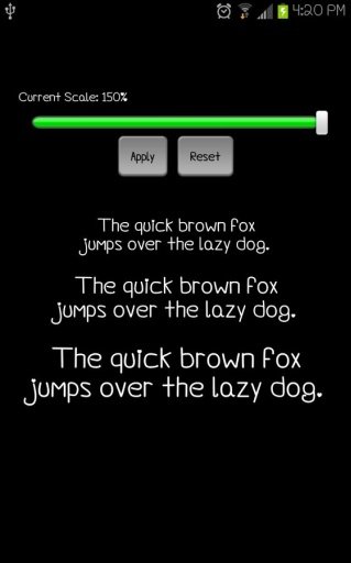 Font Sizer for FlipFont&reg; free截图6