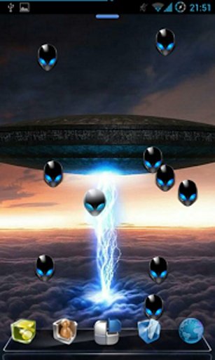 Alien UFO Live Wallpaper截图6