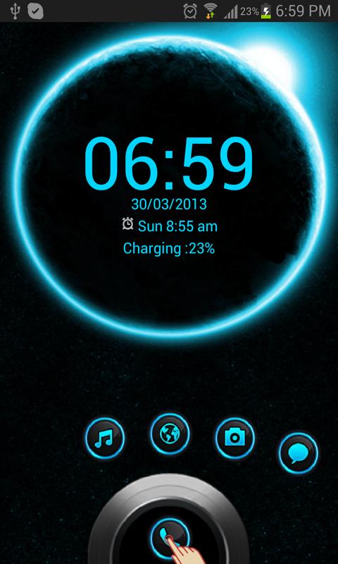 Eclipse HD Theme GO Locker截图2