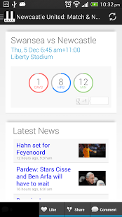 Newcastle United:Widget &amp; News截图5