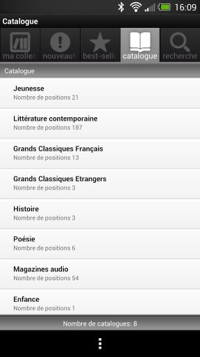 Audioteka (Fran&ccedil;ais)截图3