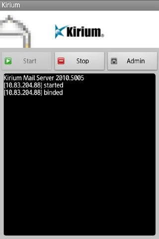 Kirium Mail Server for Android截图1