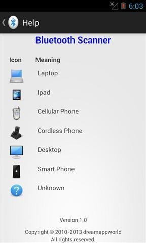 蓝牙扫描仪截图2