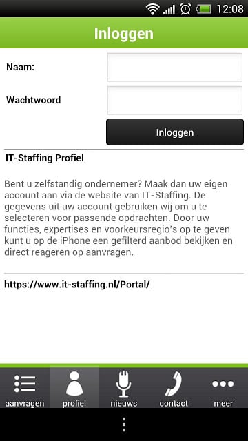 IT-Staffing ZZP App截图3