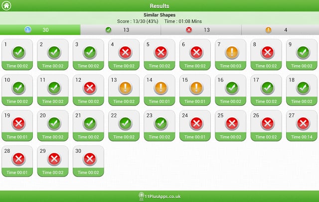 11+ Non-verbal Reasoning Lite截图10