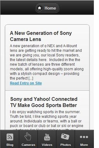 Sony Camera News截图2