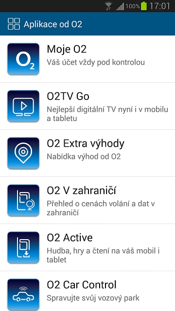 Aplikace od O2截图2