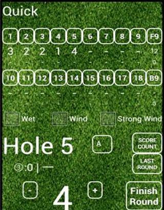 Personal Golf Tracker截图1