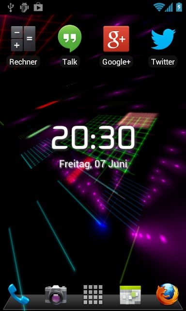 Gl&uuml;hende Linien Live Wallpaper截图4