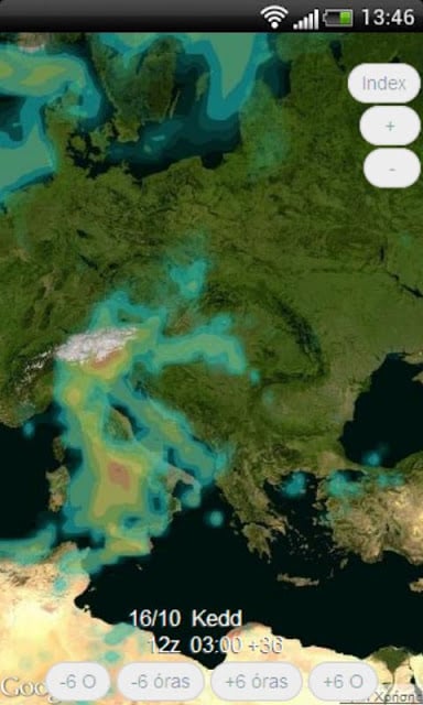 Időj&aacute;r&aacute;s - idojaras meteo .com截图2