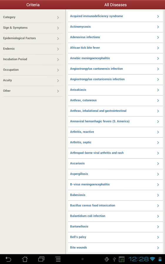 IDdx: Infectious Diseases截图7