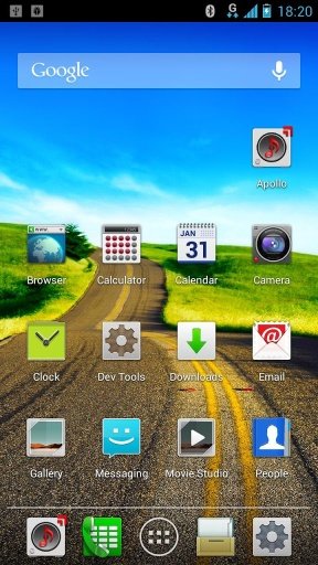 FREE CM AOKP MotoBlur theme截图1