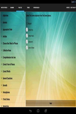 English Grammar For Tablets截图5