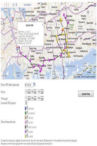 GPS跟踪 MapOnTheRun: GPS Tracking截图2