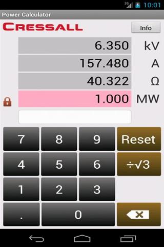 电力法计算器 Ohms Law/Power Law Calculator截图2