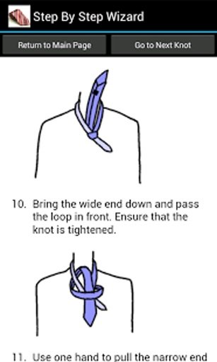 How to tie a neck tie截图7