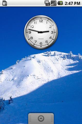 G1 Stock Clock Widget 2x2截图1