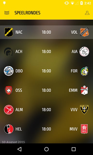 NAC BREDA LIVE截图3