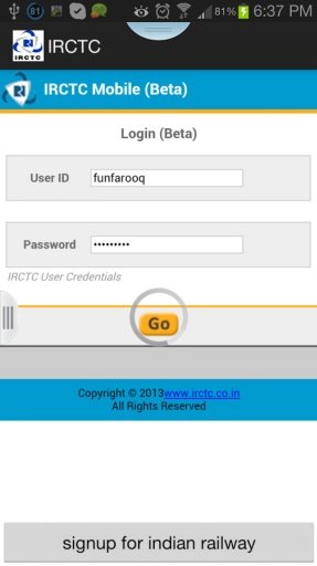 IRCTC app截图9