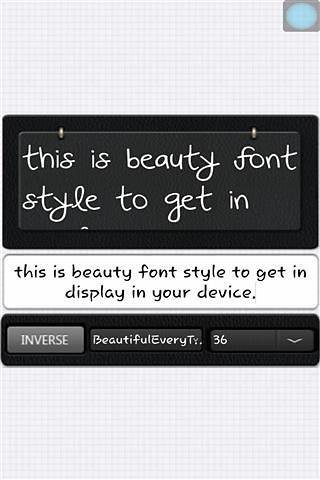 美丽字体风格截图1