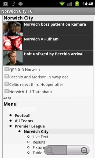 Norwich FC News截图2