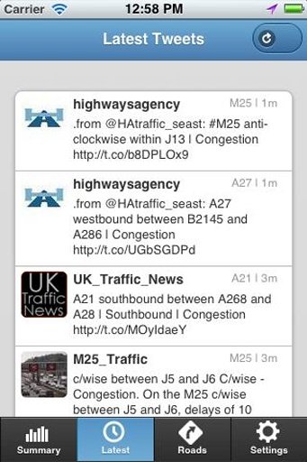 UK Traffic News - Twitraffic截图3