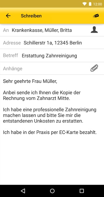 E-POST Briefe und Faxe截图3