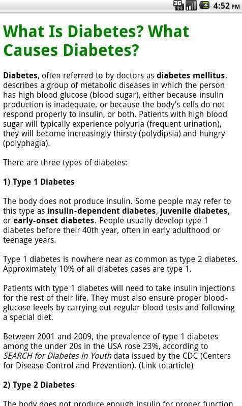 Diabetes Ultimate Guide截图2