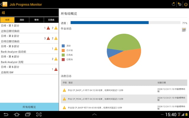 工作进度监控截图4