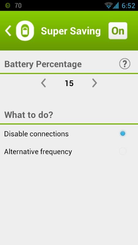 Optimus Battery Saver截图8