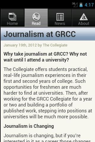 GRCC News截图2