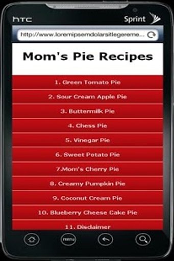 Mom's Pie Recipes截图4