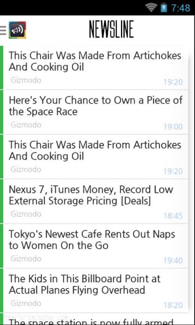 NewsLine (RSS News Reader)截图2