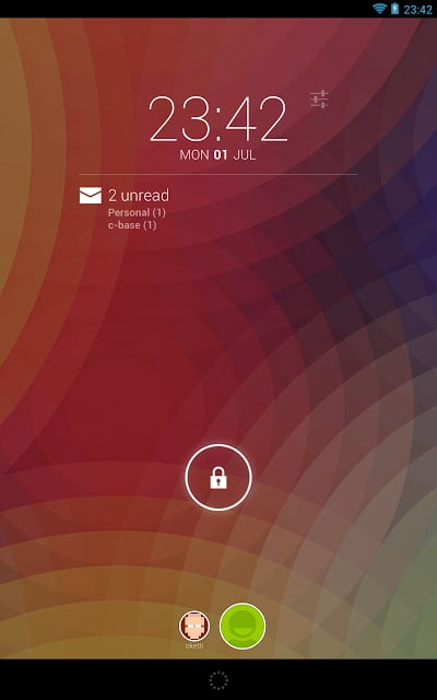 K-9 Mail DashClock Extension截图2