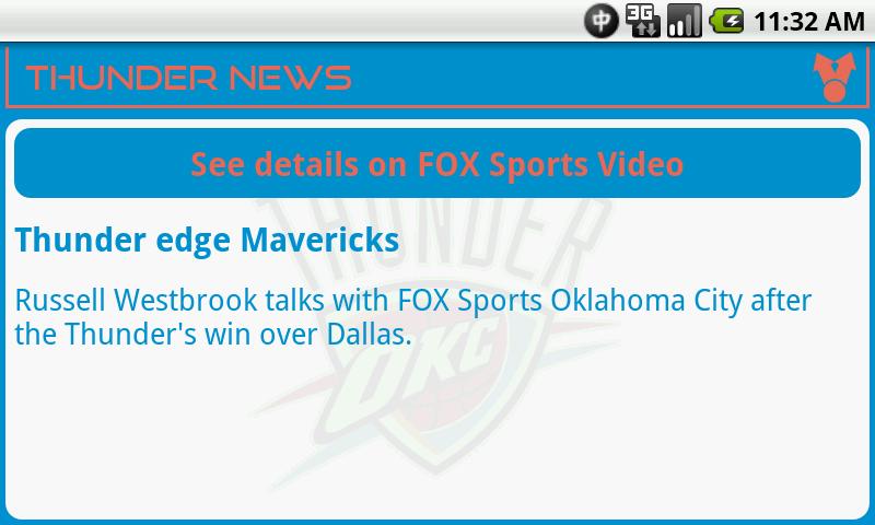 Oklahoma City Thunder News截图2