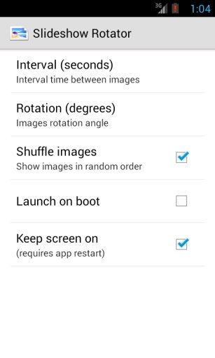 Slideshow Images Rotator截图4