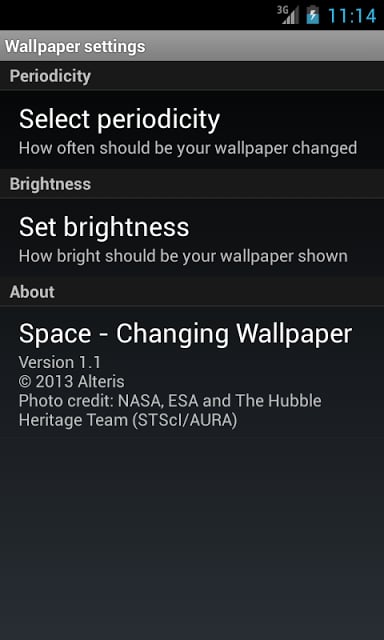 Space - Changing Wallpaper截图6