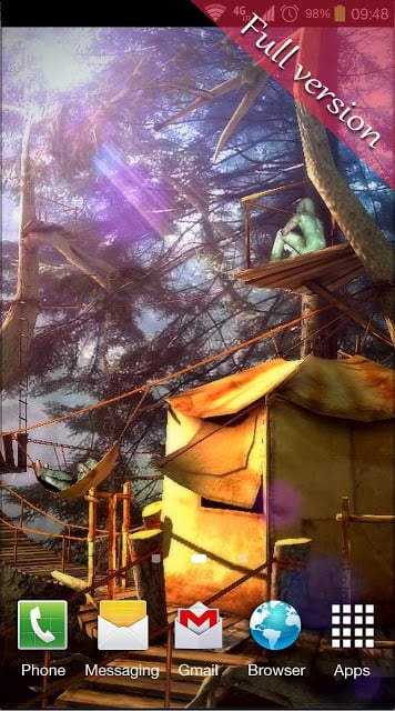 Tree Village 3D Free lwp截图7