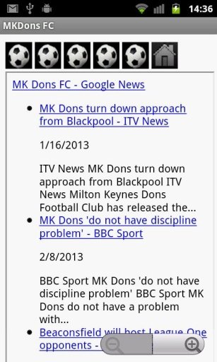 MK Dons FC News截图2