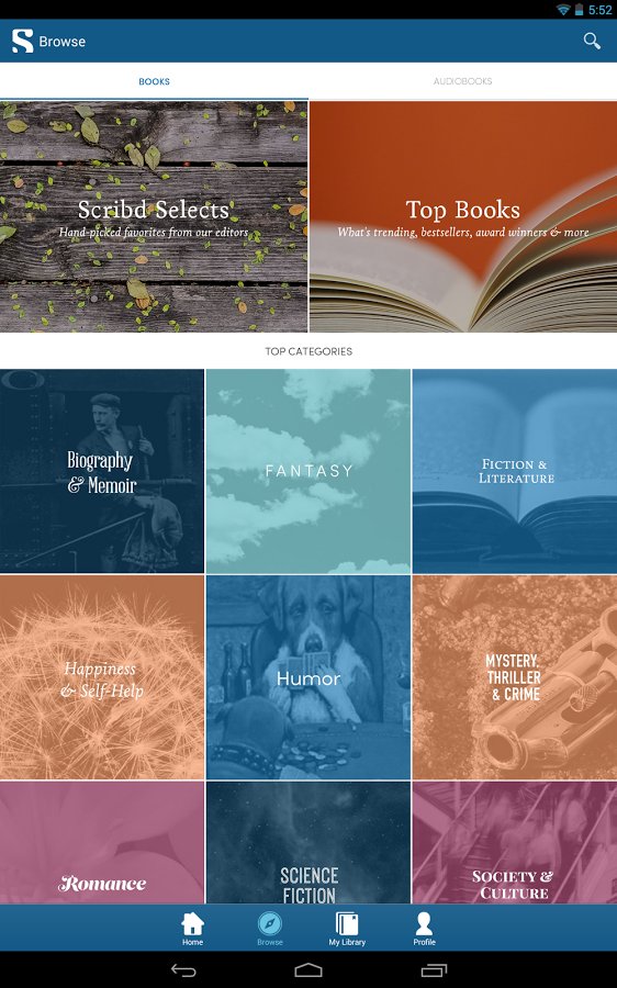 Scribd - A World of Books截图5