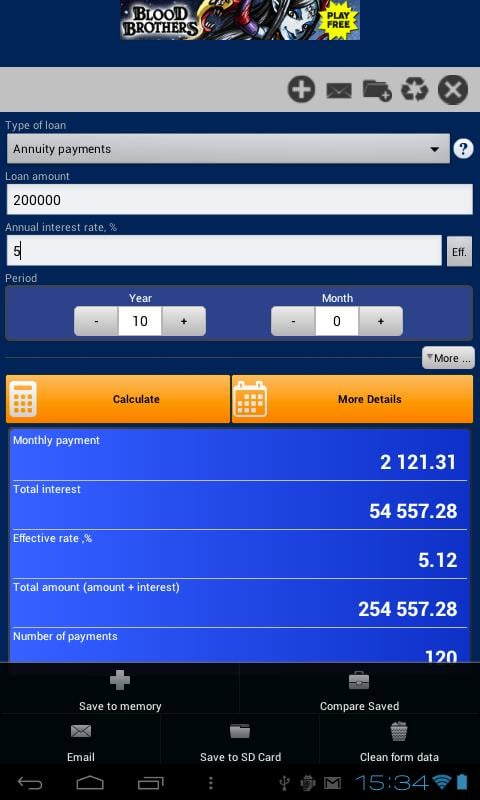 最终贷款计算器 Ultimate Loan Calculator截图7