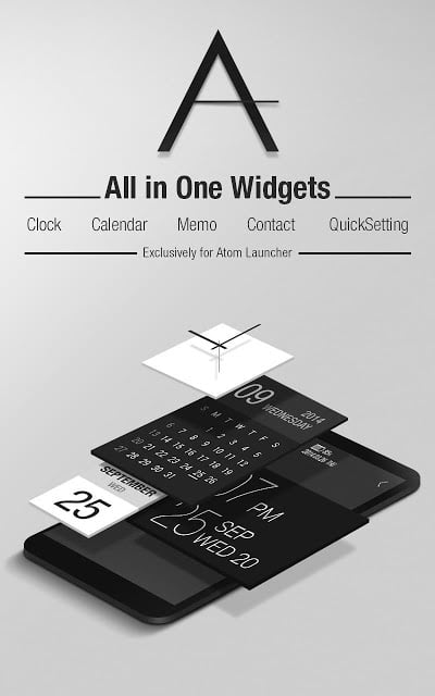 Atom All in One Widgets截图2