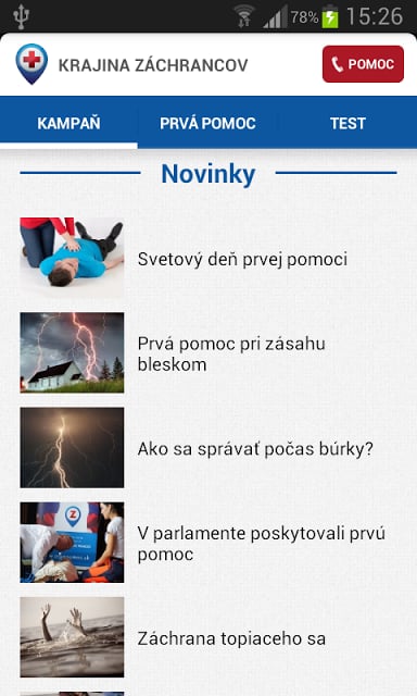 Prv&aacute; pomoc截图5