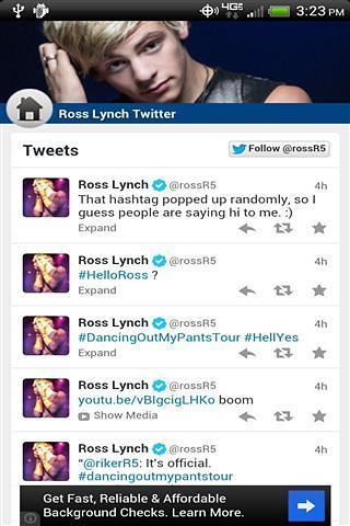 Ross Lynch FanFront截图2