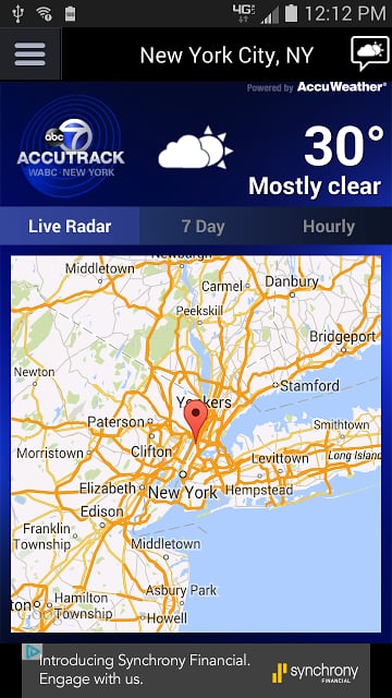 AccuTrack WABC NY AccuWeather截图4