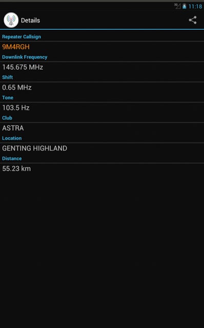 Repeater.MY Hamradio Malaysia截图7